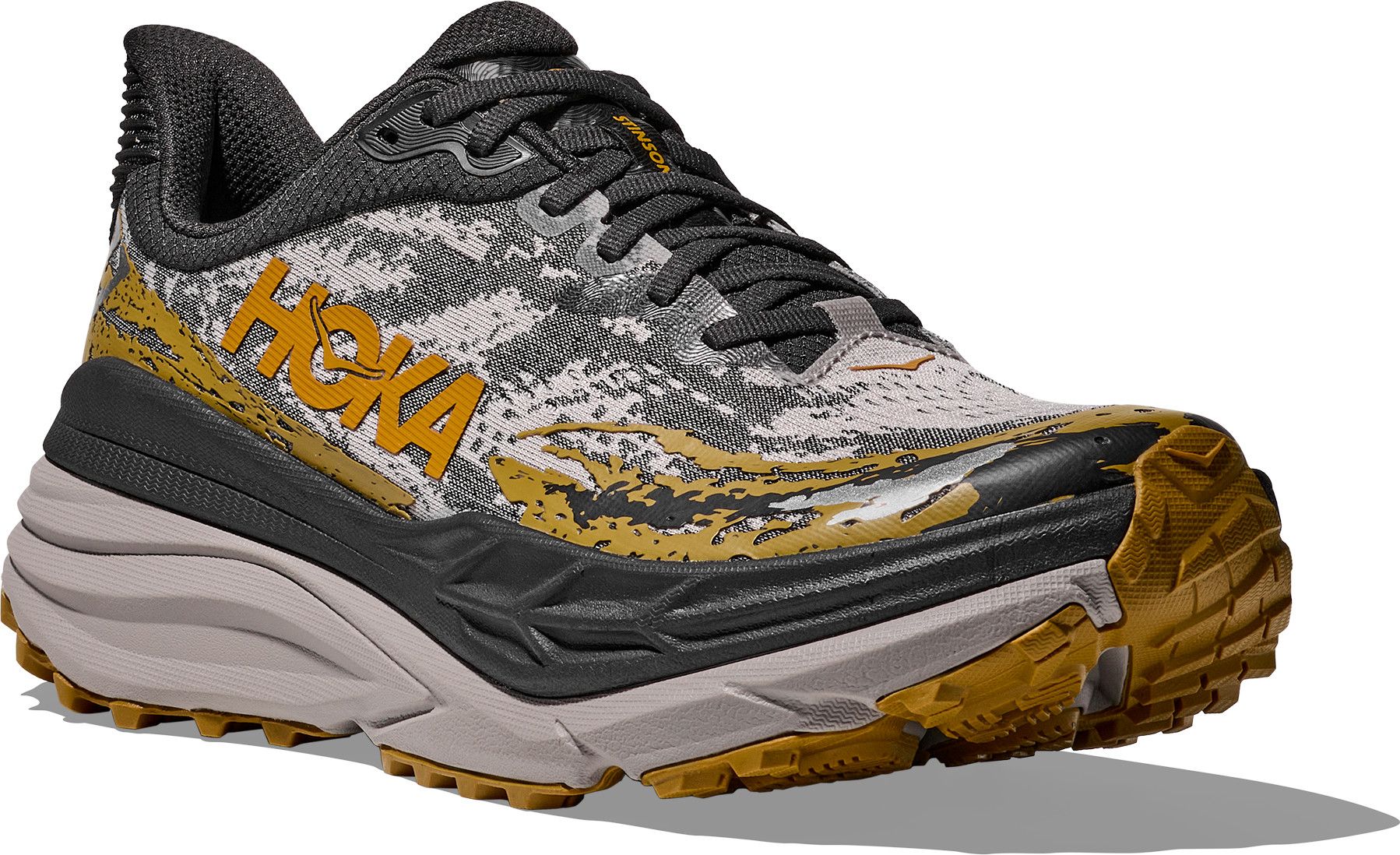 Hoka Men\'s Trail Running Shoes - Olive and Orange Hoka Torrent 4 Trail Running Shoes - Men main image 4