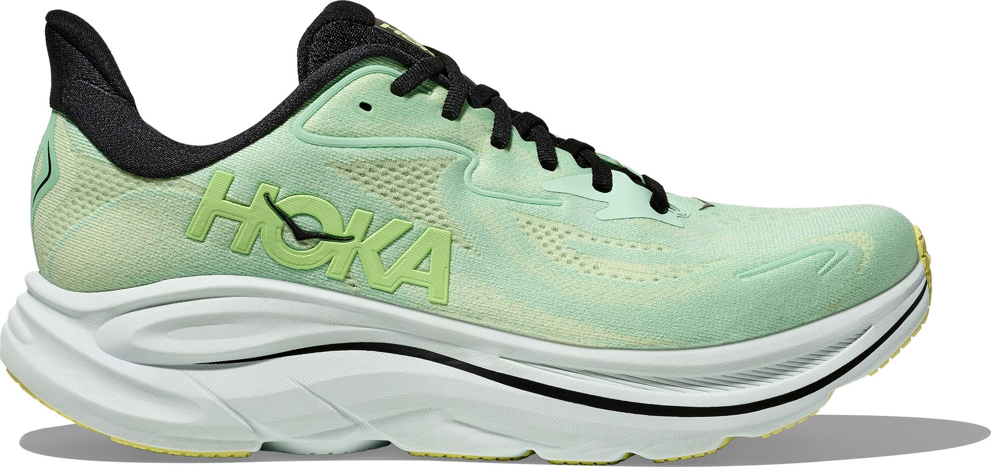 HOKA ONE ONE Clifton 10 Men’s 10D EU 44 Green Running Shoes Road Trainer Hoka Clifton 10 sneakers for Men - Green in USA | Level Shoes main image 3
