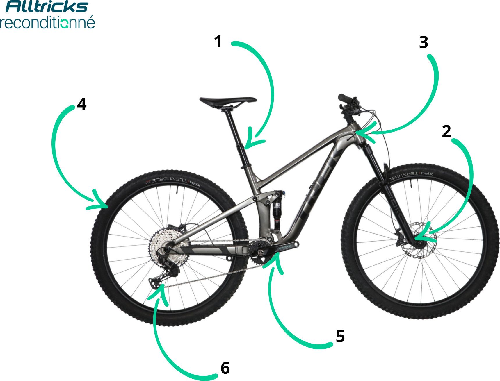 TREK Top Fuel 8 XT 3rd Gen Shimano XT 12V 29