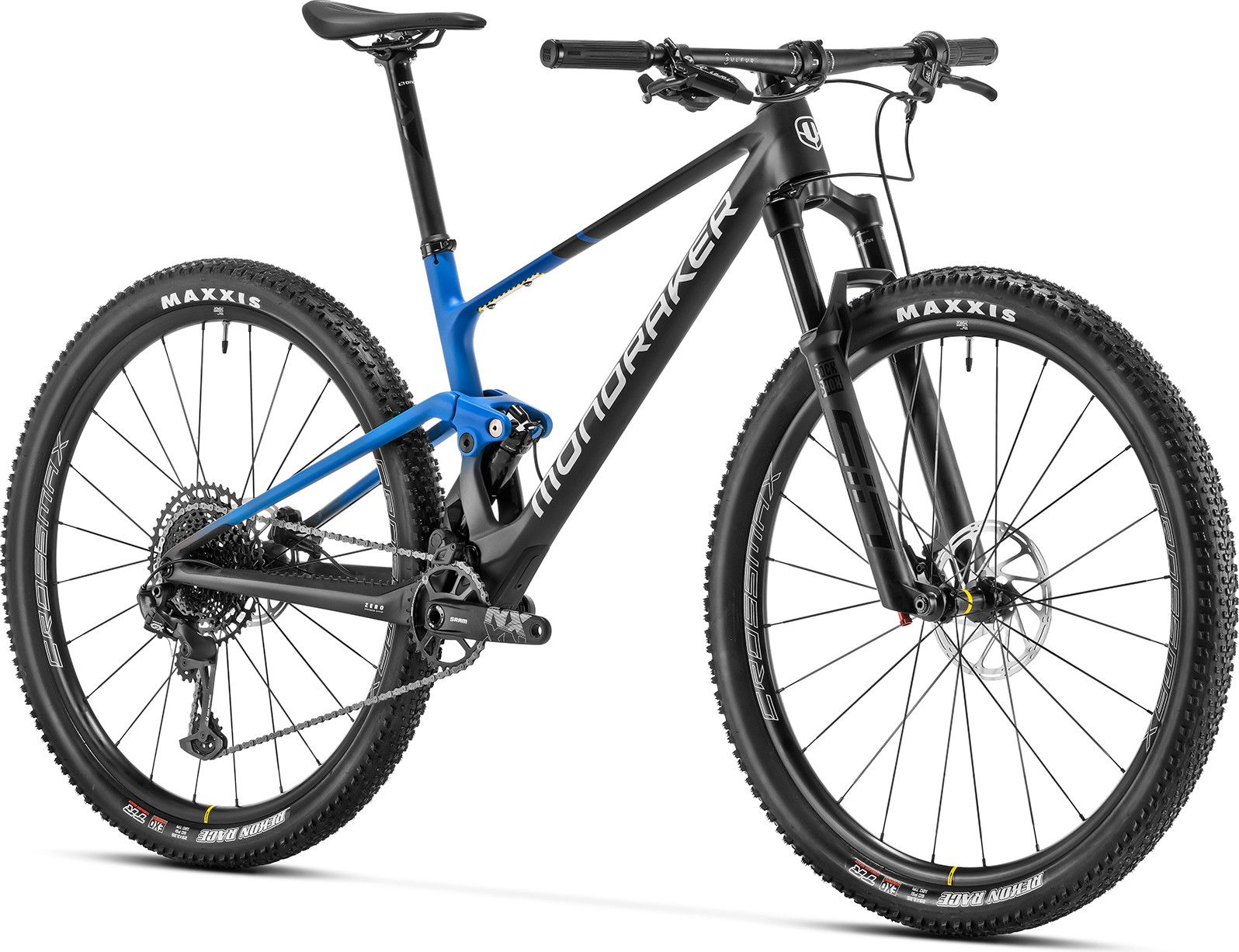 Mondraker F-Podium All Mountain Bike Sram GX/NX Eagle 12V 29'' Black Blue  2025