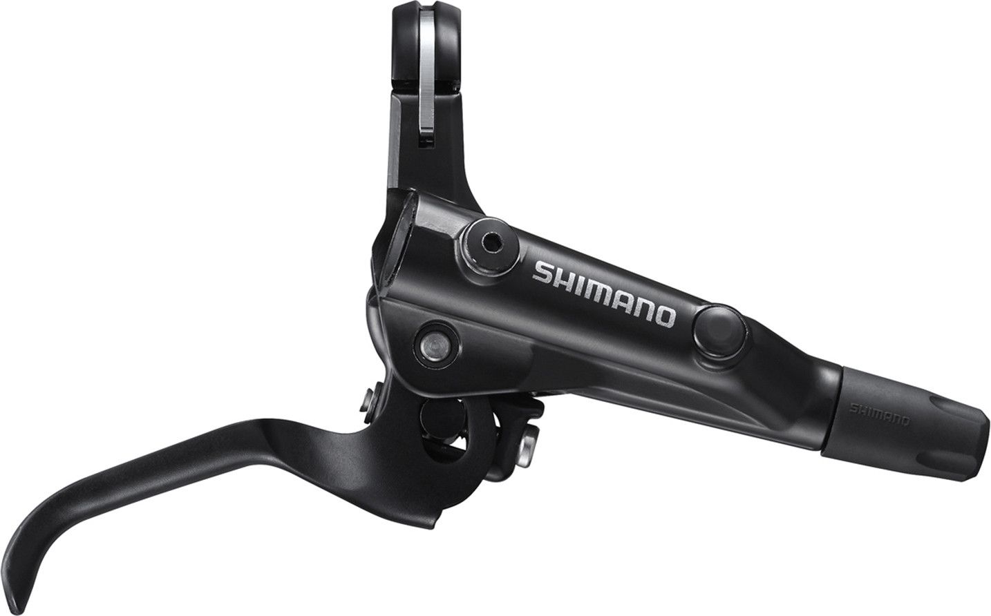 Levier-manette vtt shimano stef500 gauche 3v. noir pour frein v-brake 4 doigts