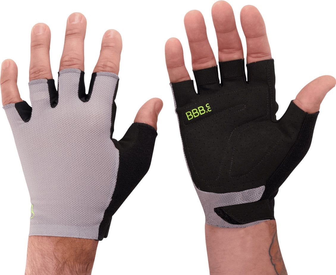 BBB AirSupport Summer Short Gloves Grey