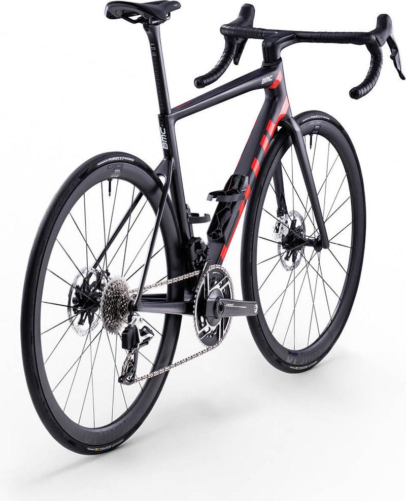 BMC Teammachine SLR 01 One Sram Red AXS 12V 700 mm Black/Red Road