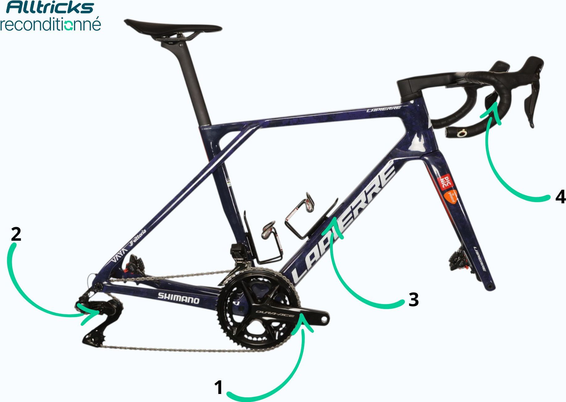 Lapierre Xelius DRS Road Bike with Shimano Dura-Ace Di2 12-speed
