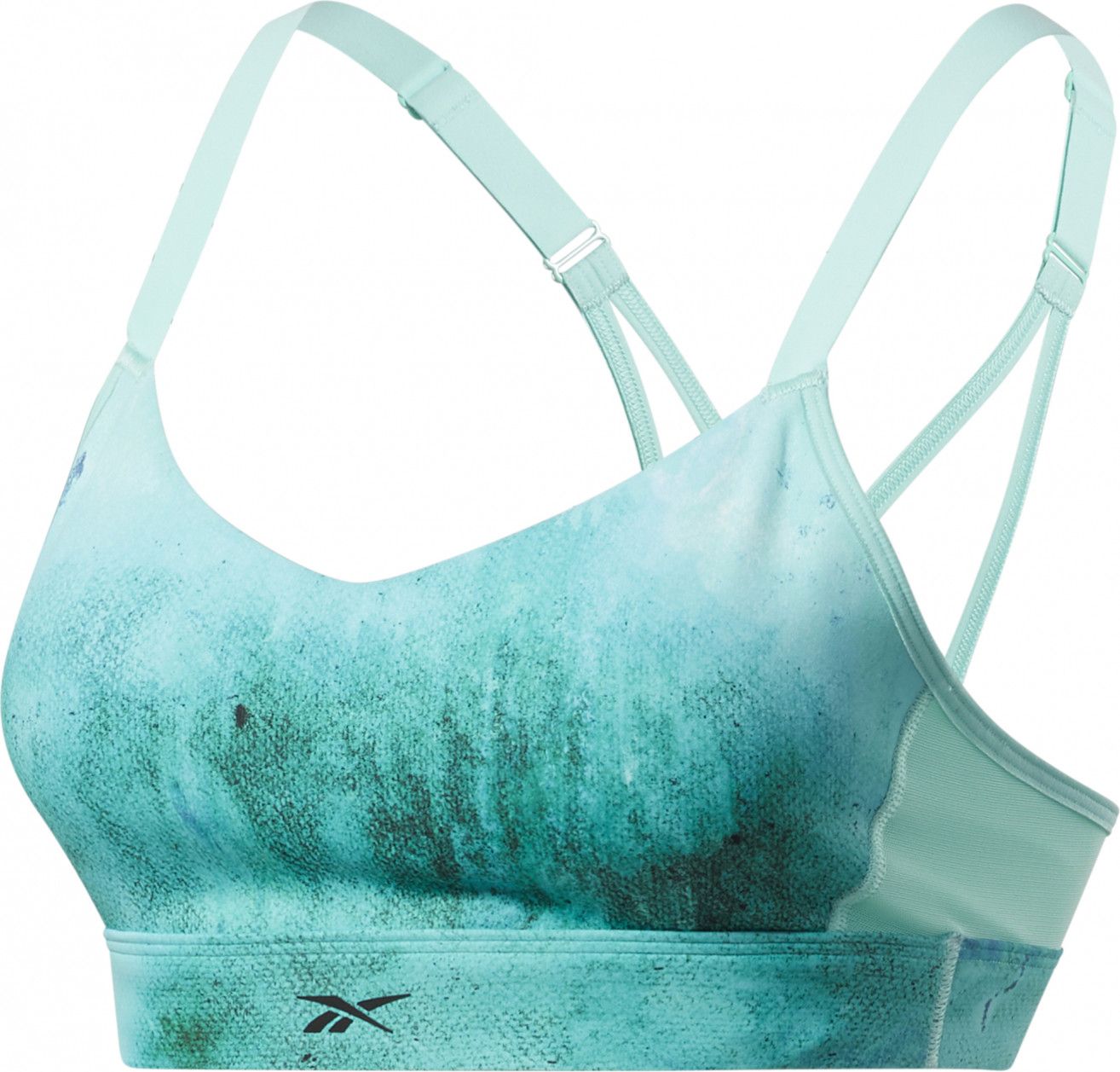 Reebok oil slick bra sales