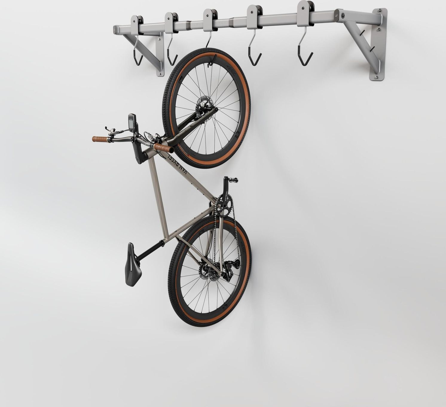 Soporte mural Decathlon Bicicletas/EAB