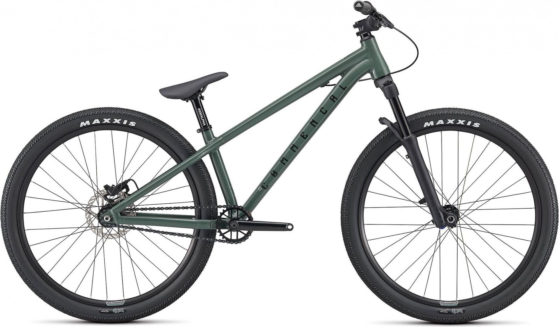 Commencal Absolut Dirt Bike Single Speed 26 Keswick Green Alltricks