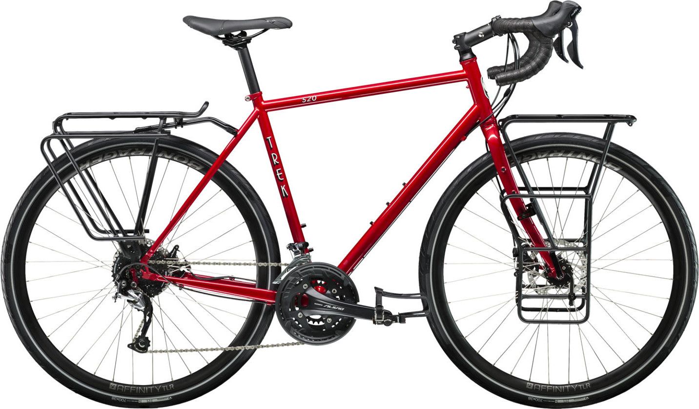 Trek 520 Travel Bike Shimano Alivio/Sora 9S Diablo Red 2023