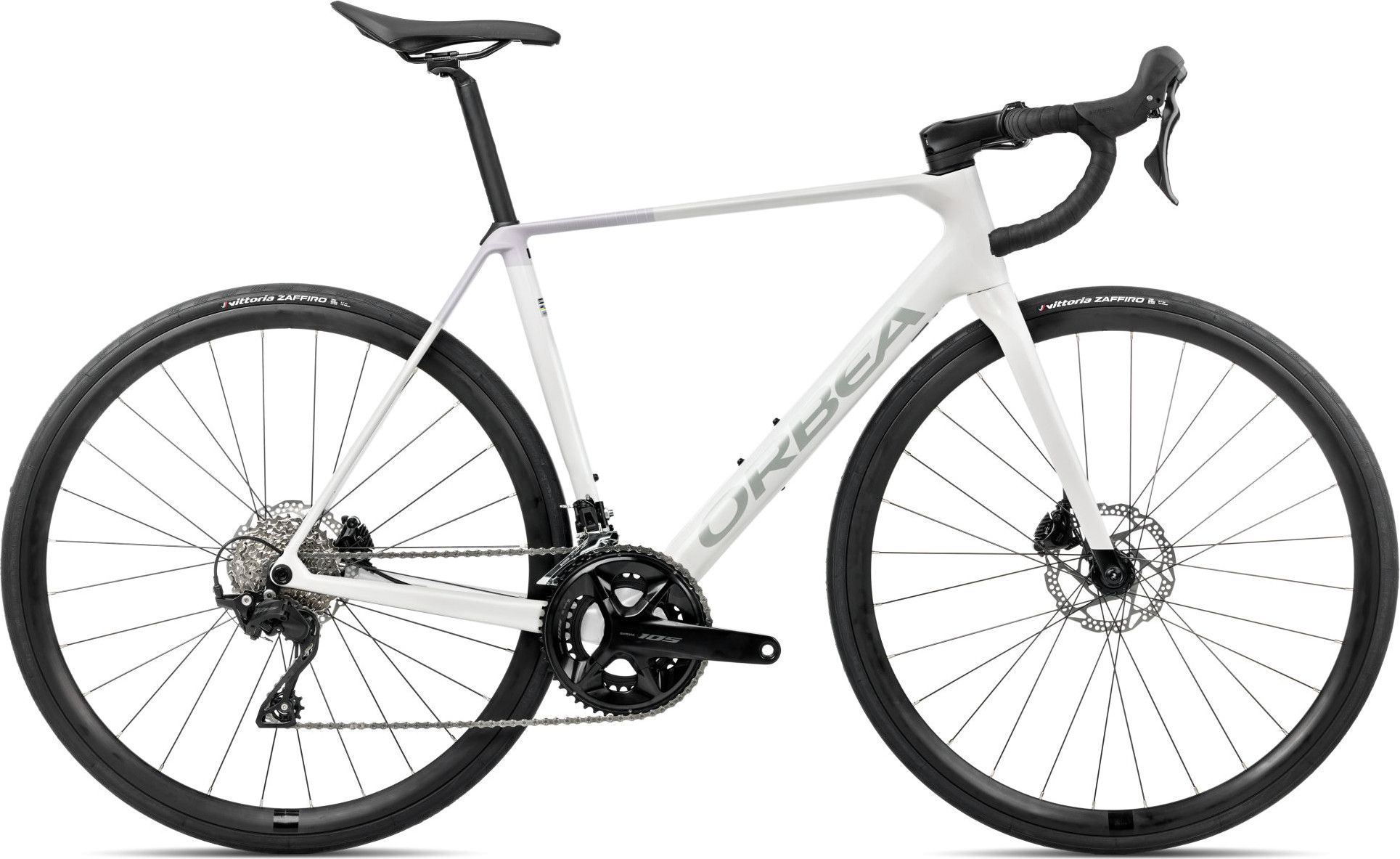 Orbea Orca M30 Road Bike Shimano 105 12S 700 mm Iris White Lilac