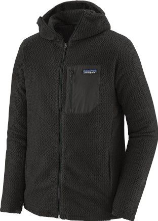 Technical Fleece Patagonia R1 Air Full Zip Hoody Black Men Alltricks