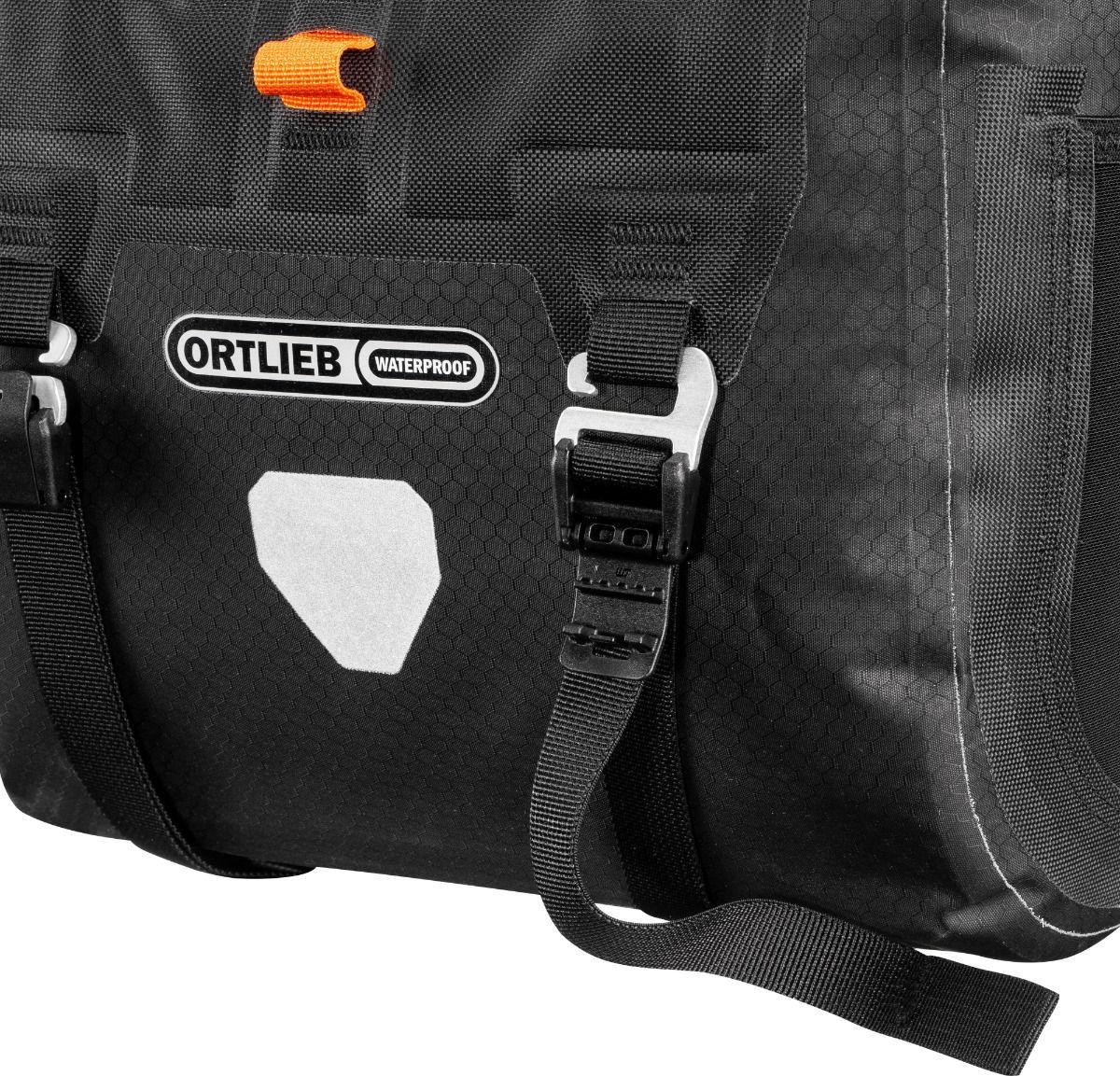 Vue du système Quick Release Ortlieb Handlebar Pack