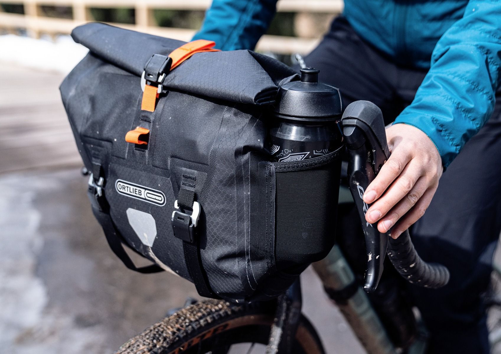 Système de fixation rapide Ortlieb QR sur le guidon