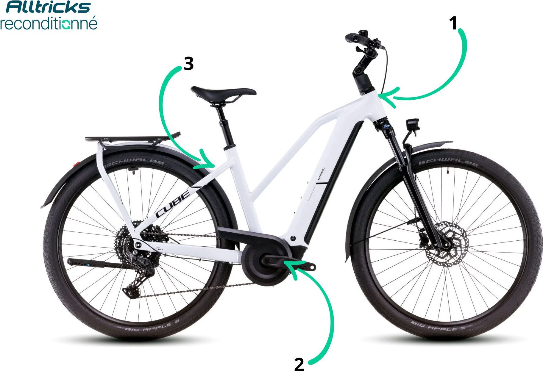 fitnessbike damen testsieger CRFFZ Fahrrad-Bremskabelführungs-Clips, Klemme, Rennrad, Mountainbike, Kabelführungen, Fahrradteile, Zubehör, praktische Teile, 10 Stück Automotive frame-material__alloy Farbe:MINT UNICORN Focus Spine Donna Evo