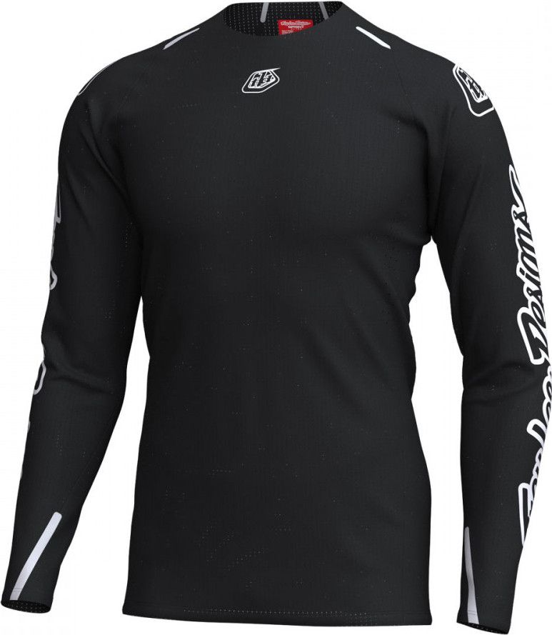 Troy Lee Designs Sprint Ultra Black Long-Sleeve Jersey | Alltricks.com