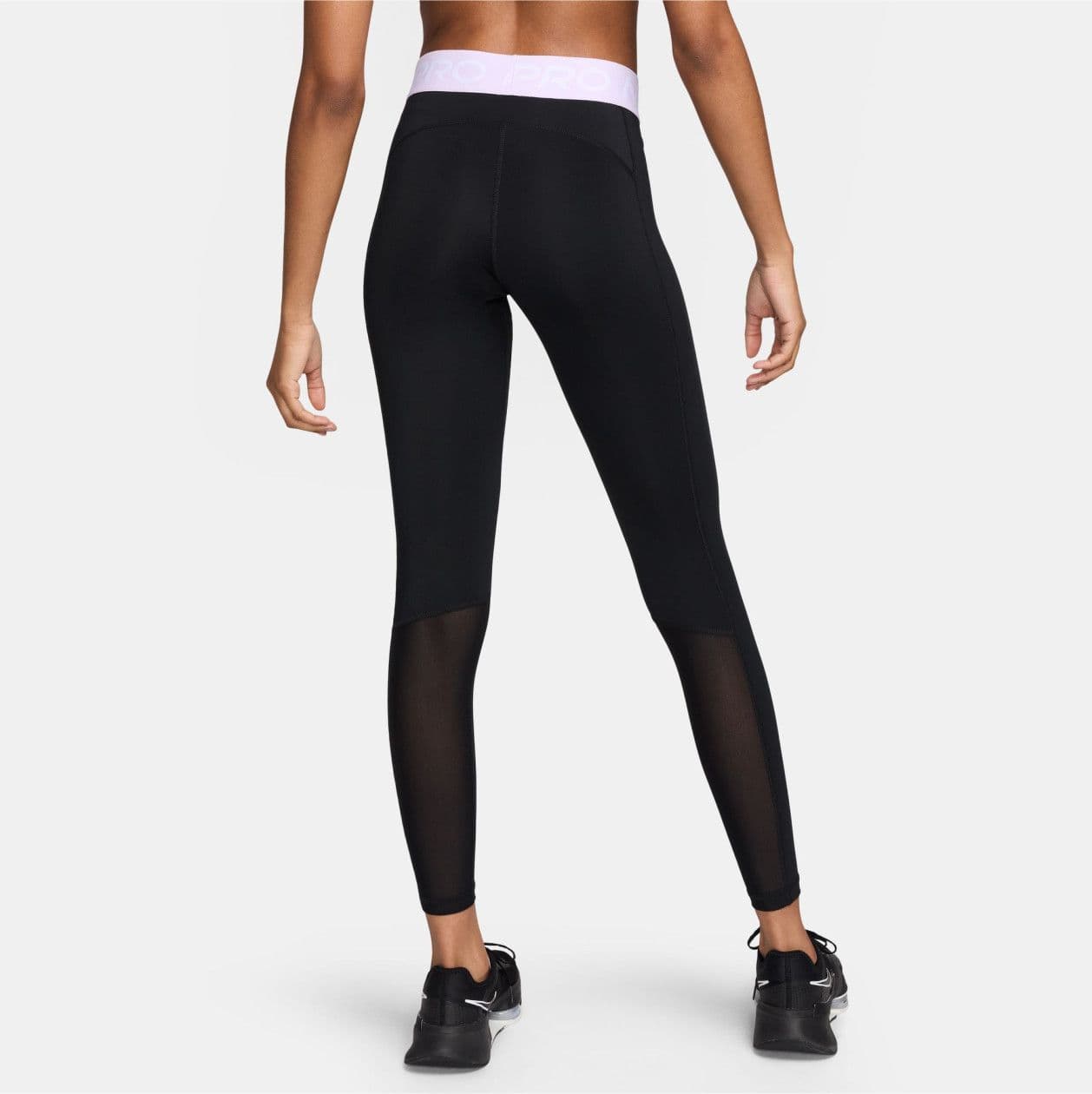 Mallas Largas Nike Pro Negro Malva para Mujer | Alltricks.es