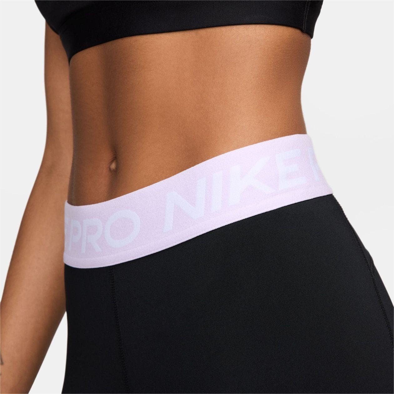 Mallas Largas Nike Pro Negro Malva para Mujer | Alltricks.es