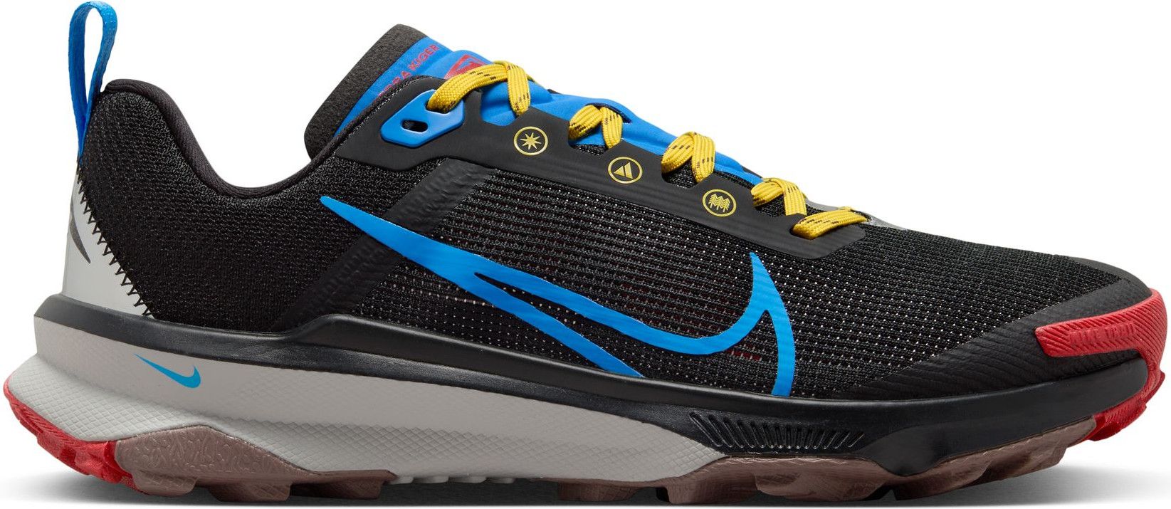 Chaussures de Trail Running Femme Nike React Terra Kiger 9 Noir Bleu Jaune Alltricks