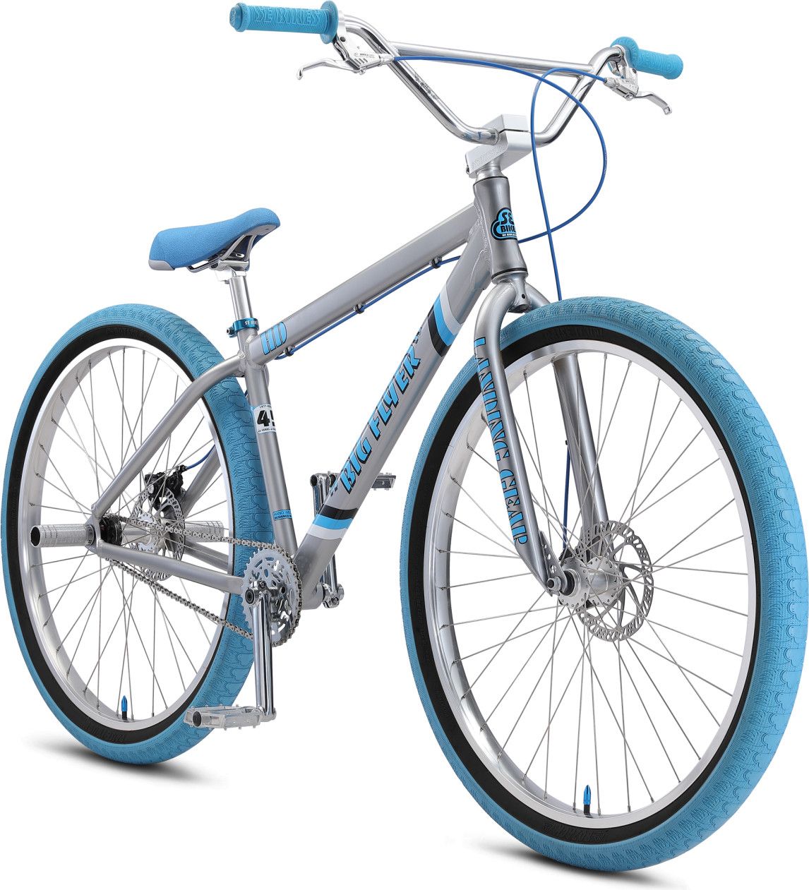 Wheelie Bike SE Bikes Big Flyer HD 29 Silver Blue Alltricks