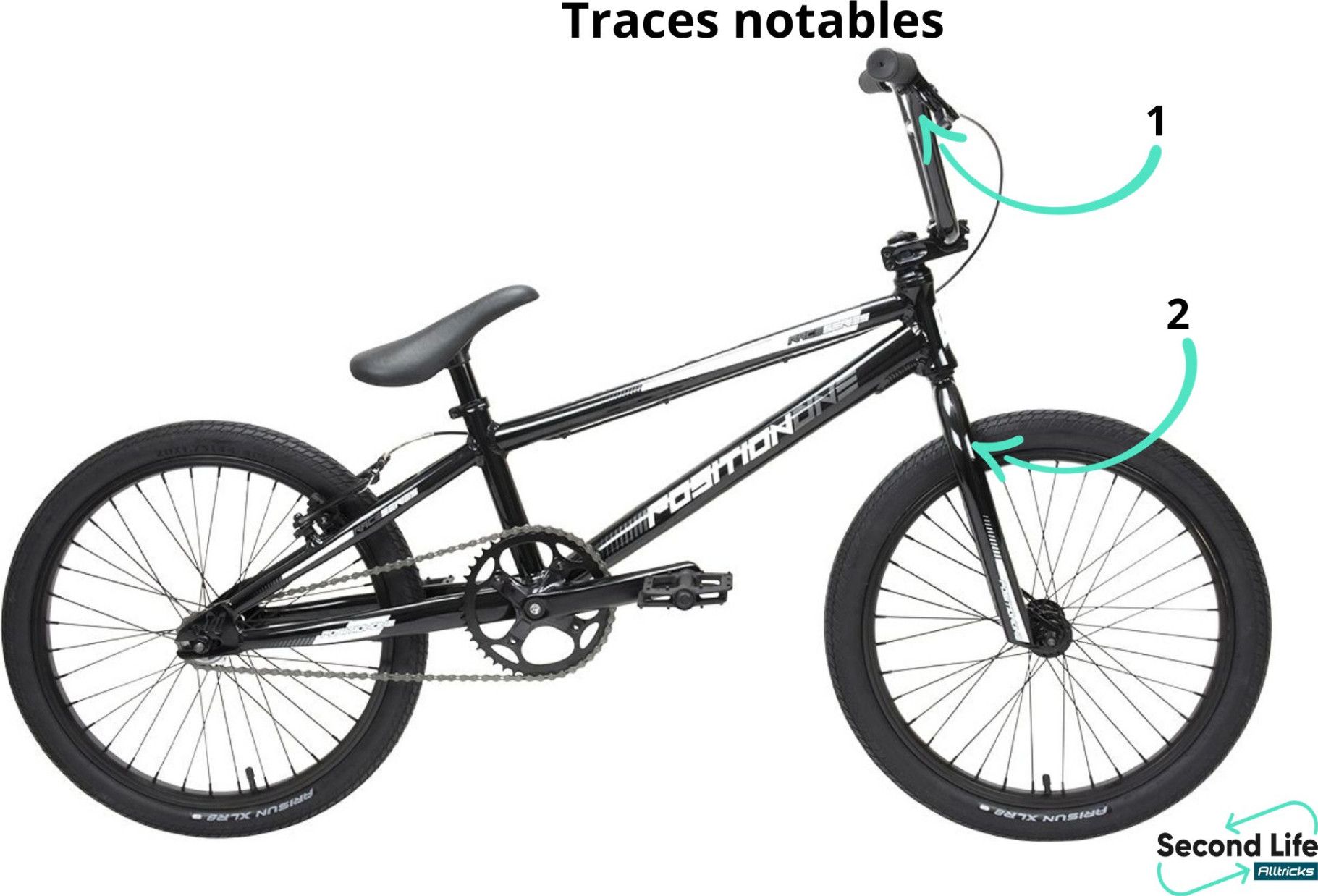 Refurbished Product - BMX Race Position One Race Pro 20'' Black