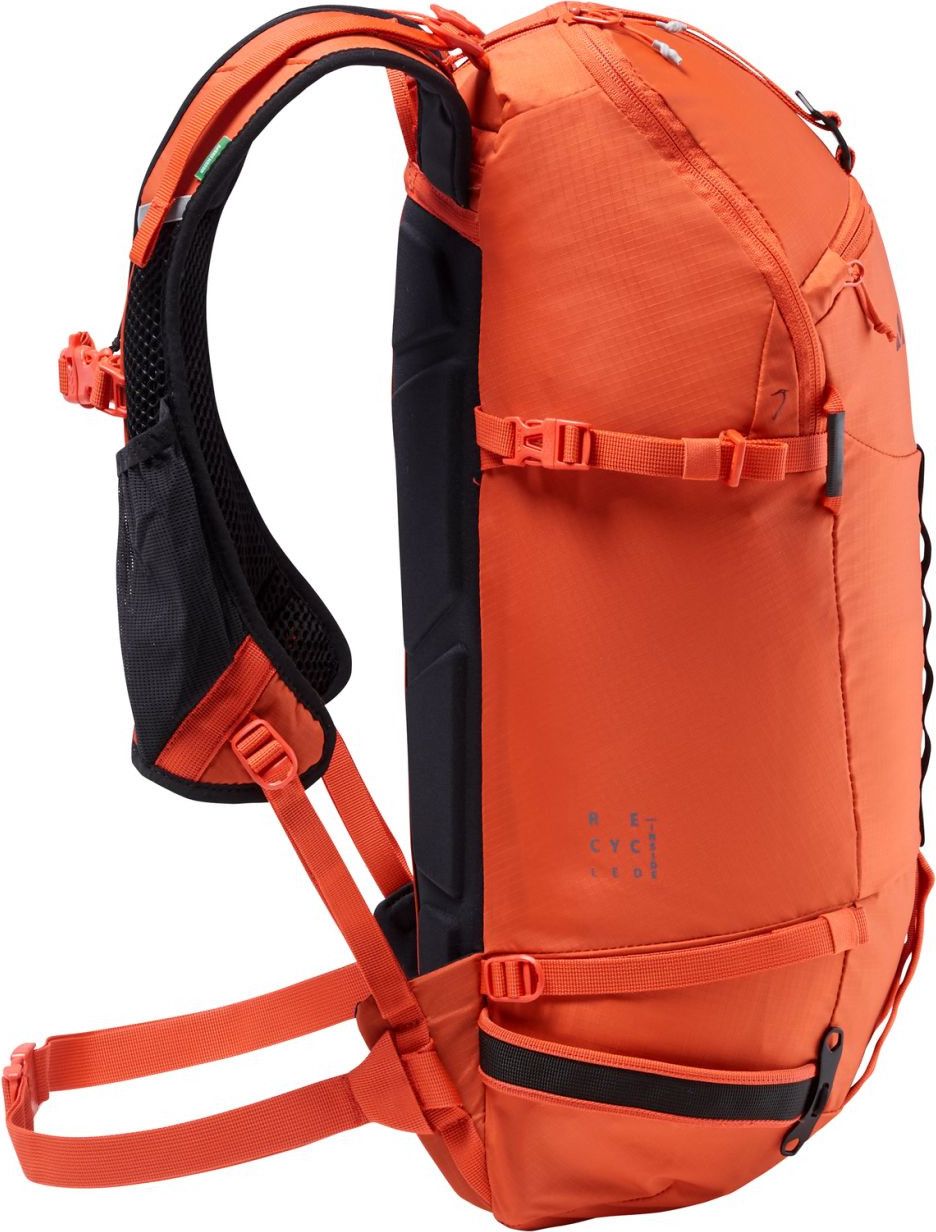 Zaino Da Trekking Outlander 25L Impermeabile - Pieghevole E Leggero, Arancione