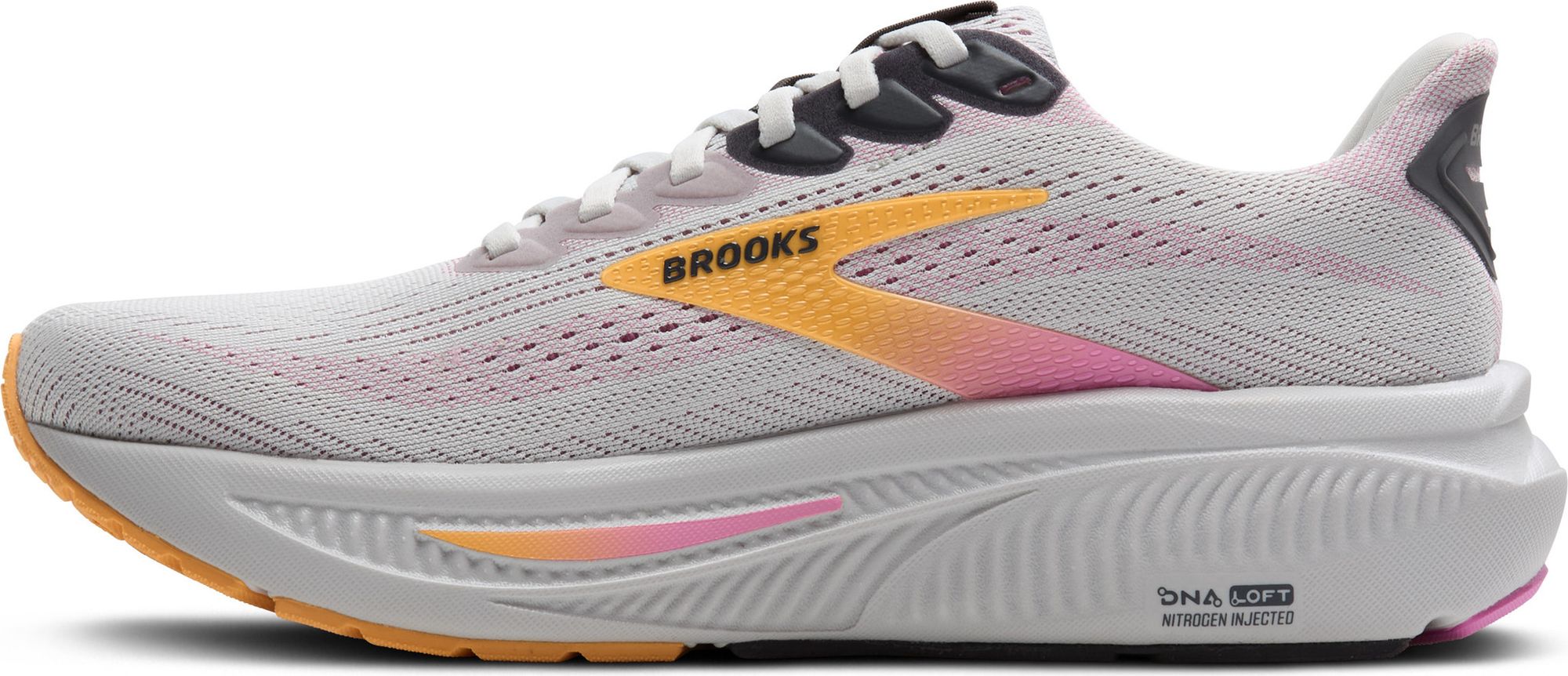Brooks Ghost 17 Gris/Rose Women's Running Shoes