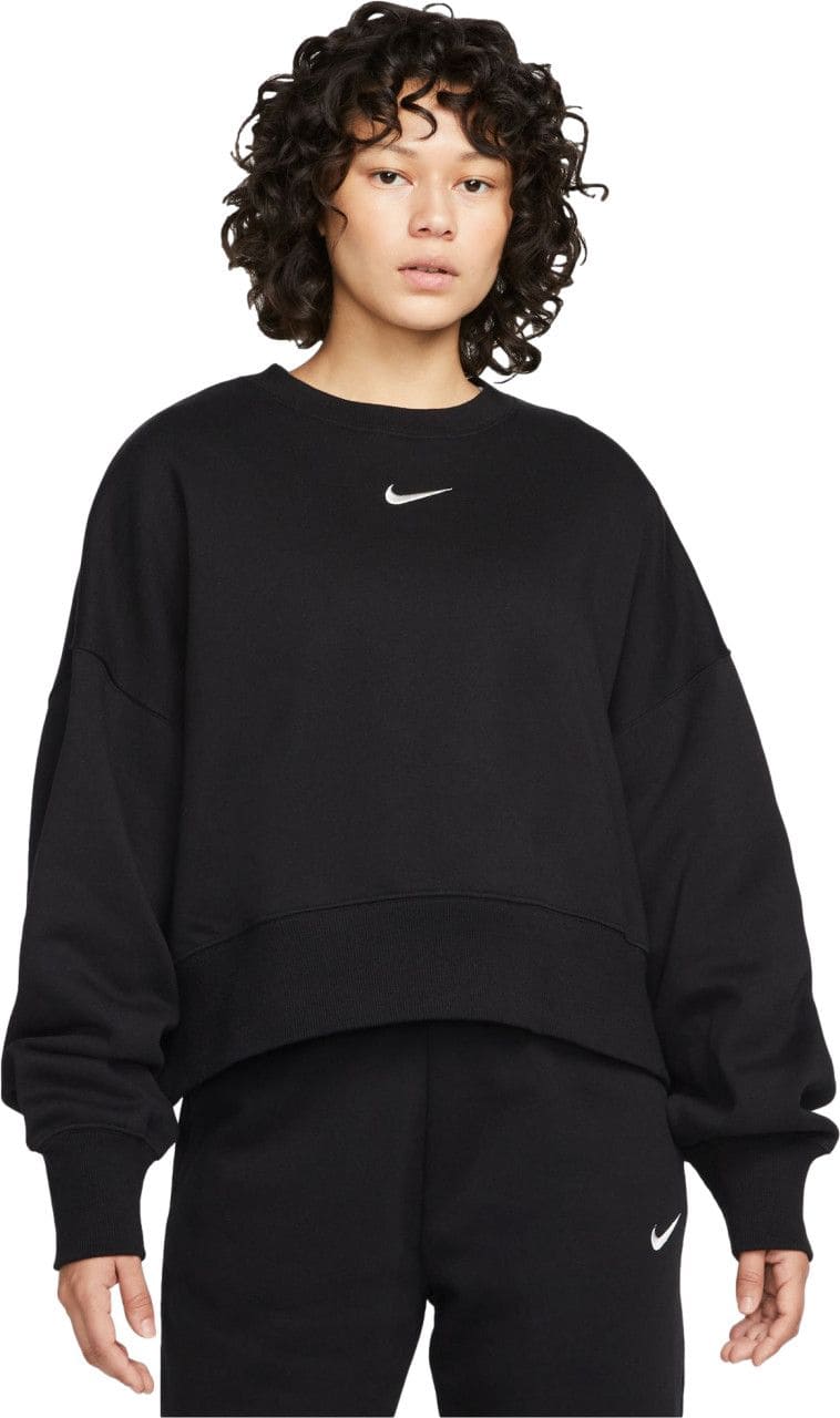 Women's long-sleeved sweatshirt Nike Sportswear Phoenix Fleece Black