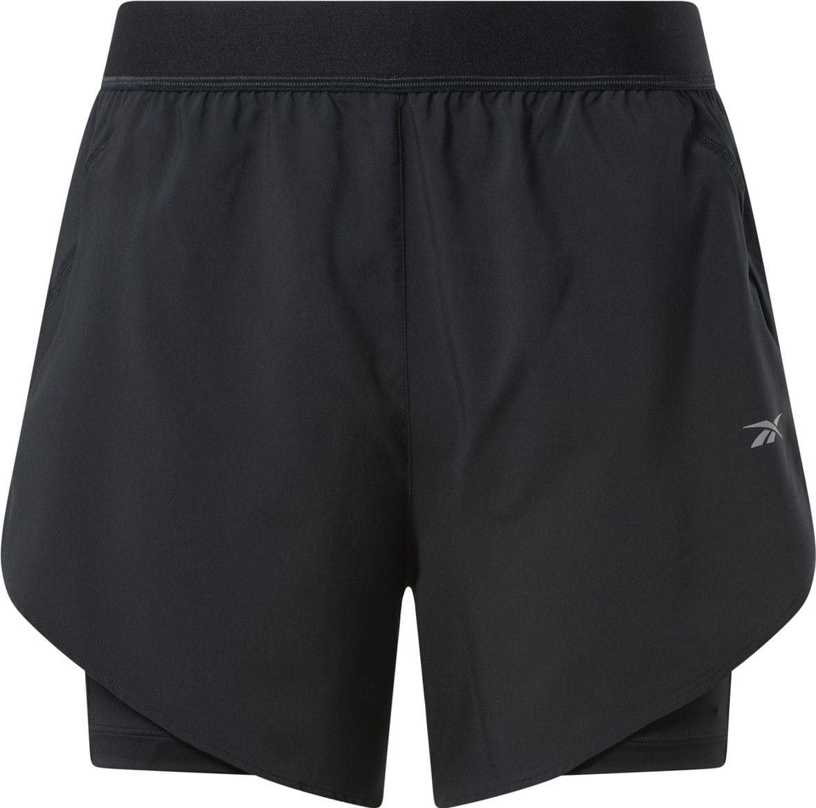 Reebok 2 in 1 Running Shorts Black Alltricks