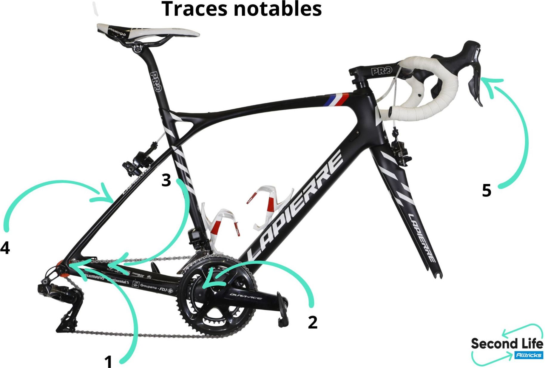 Team Pro Bike product - Lapierre Xelius SL Disc Shimano Dura-Ace