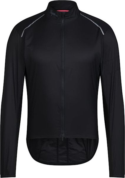 Men's Rapha Brevet Element Windbreaker Jacket Black/Gray