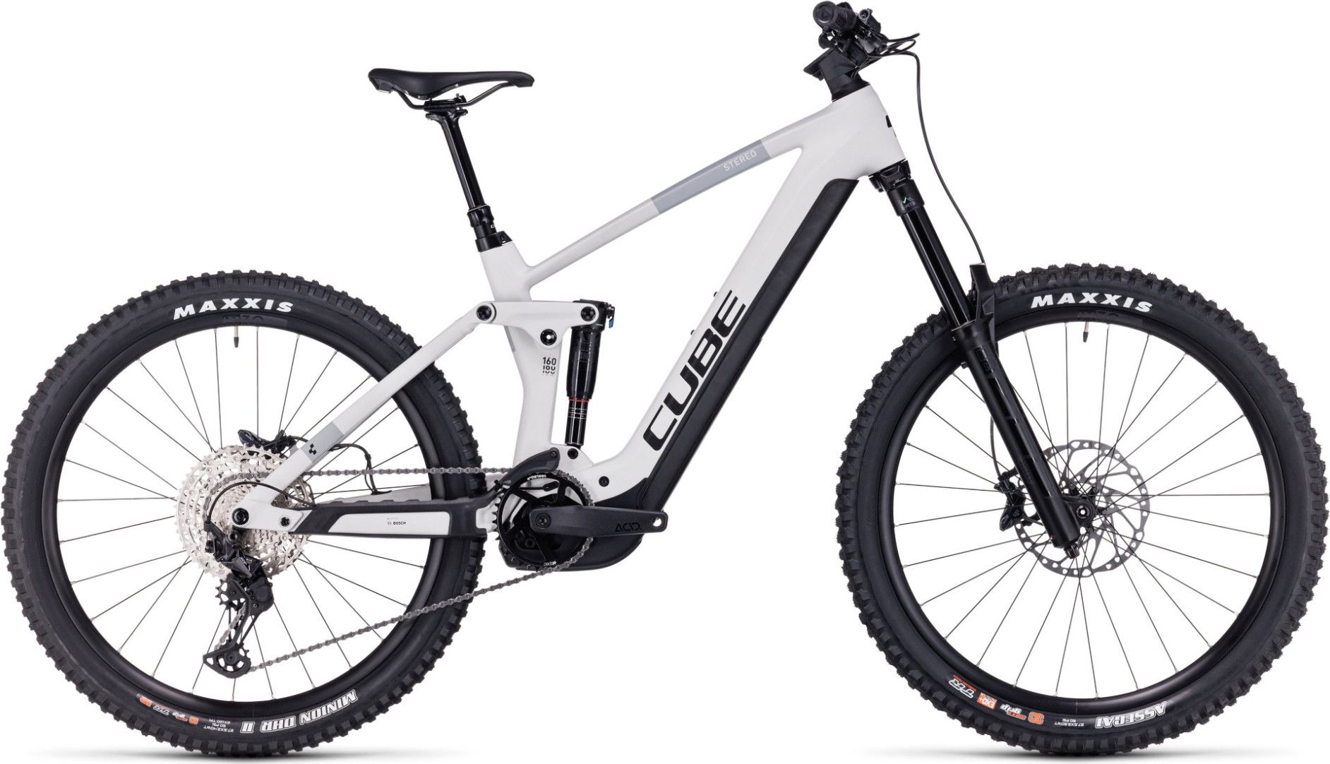 Cube Stereo Hybrid 160 HPC SLX 750 27.5 Electric Full Suspension MTB  Shimano Deore/XT 12S 750 Wh 27.5'' Grey 2023 | Alltricks.com