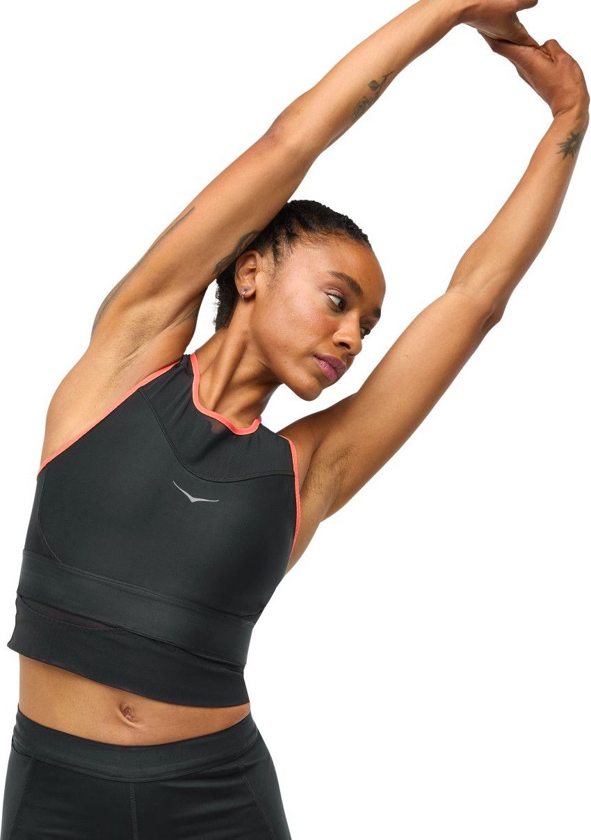 Hoka Race Day Black Women's Bra | Alltricks.com