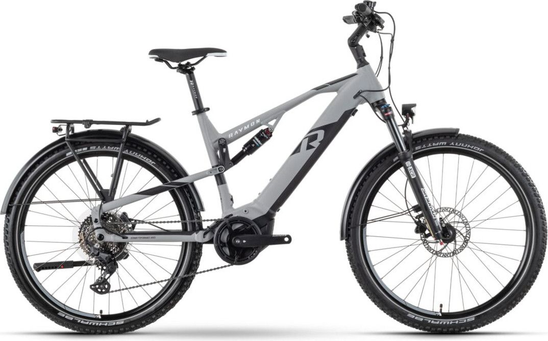 Raymon CrossRay FS E 5.0 Full-suspension Electric Trekking Bike