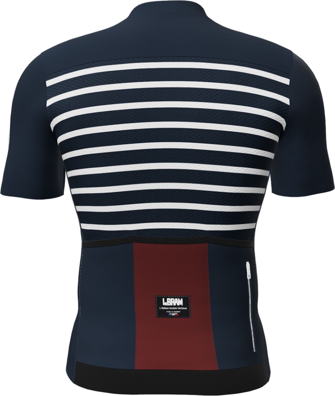Maillot cycliste MAIRIE DE BORDEAUX fabriqué en France blanc COLOMB M