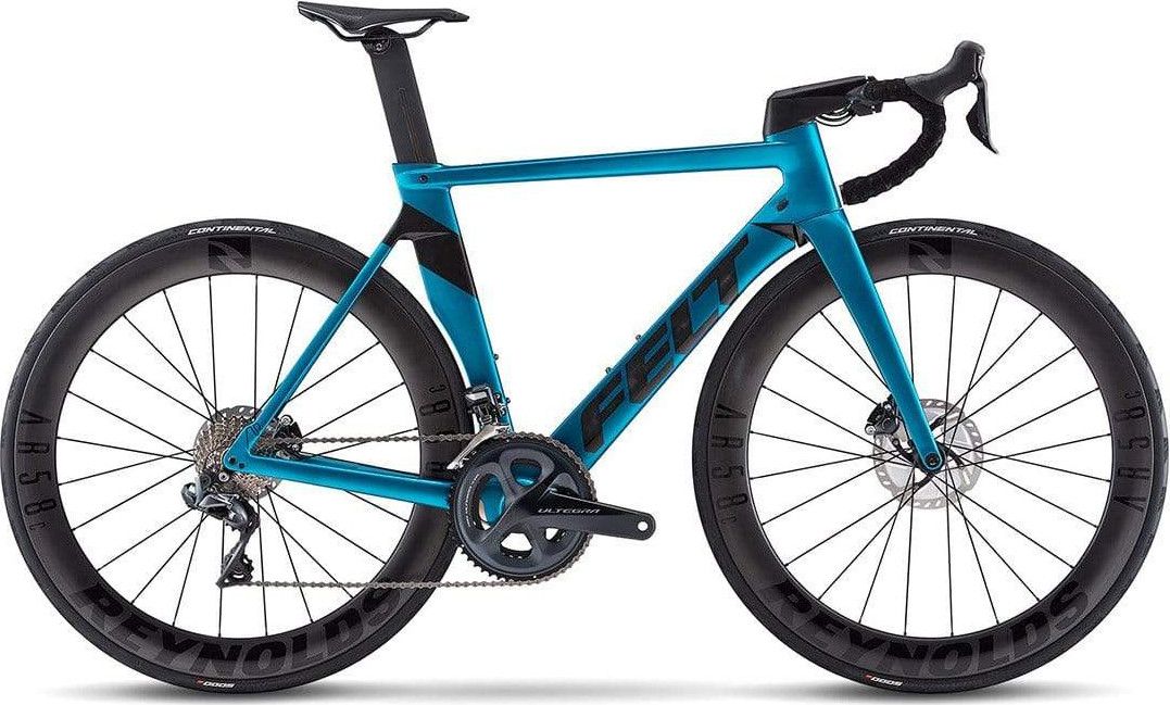 Felt FR AR Advanced Ultegra Di2 Road Bike Shimano Ultegra Di2 11S 700mm Blue Aquafresh 2021 Alltricks