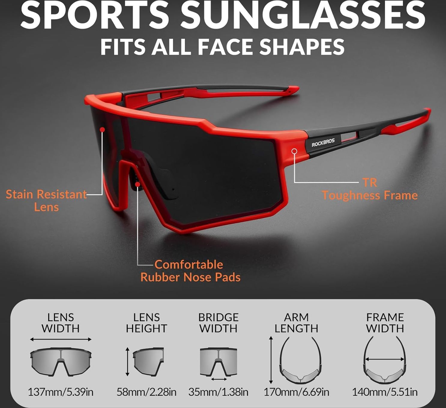 Cikonielf lunettes de protection Protection UV400 Lunettes anti-chocs