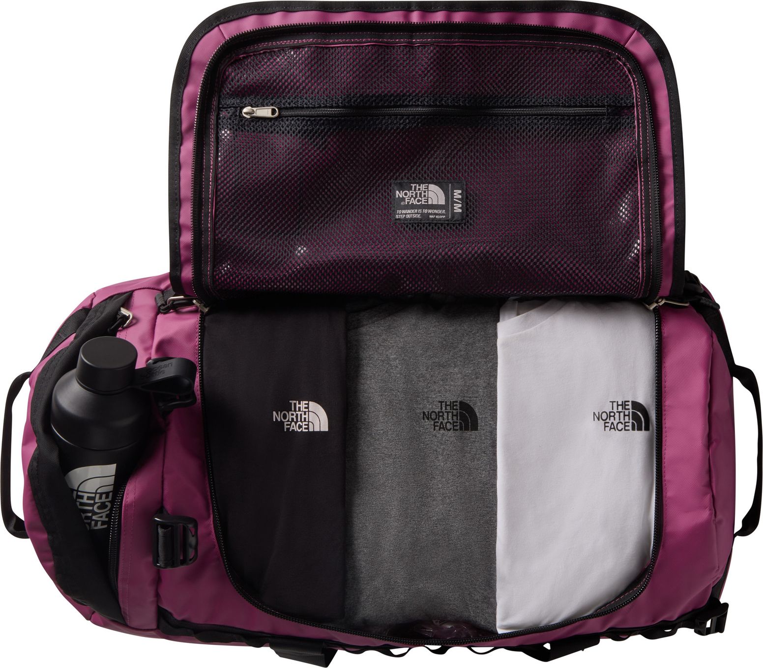 The North Face Base Camp Duffel M 71L Rose | Alltricks.com