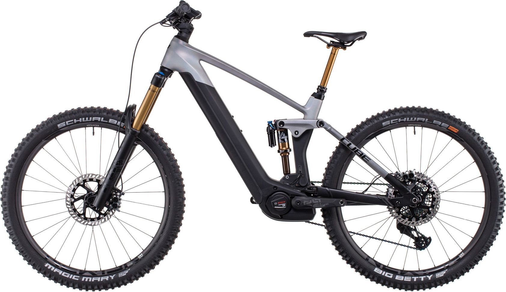 Cube Stereo Hybrid 160 HPC SLT 750 27.5 Electric Full Suspension MTB Sram  XX1 Eagle AXS 12S 750 Wh 27.5'' Prizm Silver Carbon Grey 2022 |  Alltricks.com