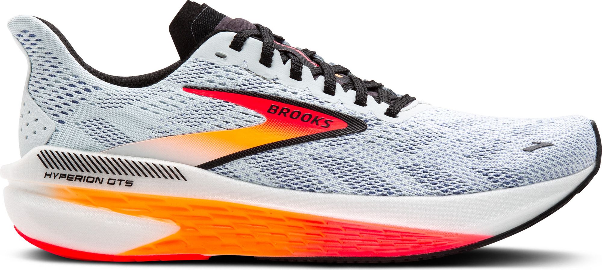 Zapatillas de Running Brooks Hyperion GTS Blanco/Naranja, Hombre