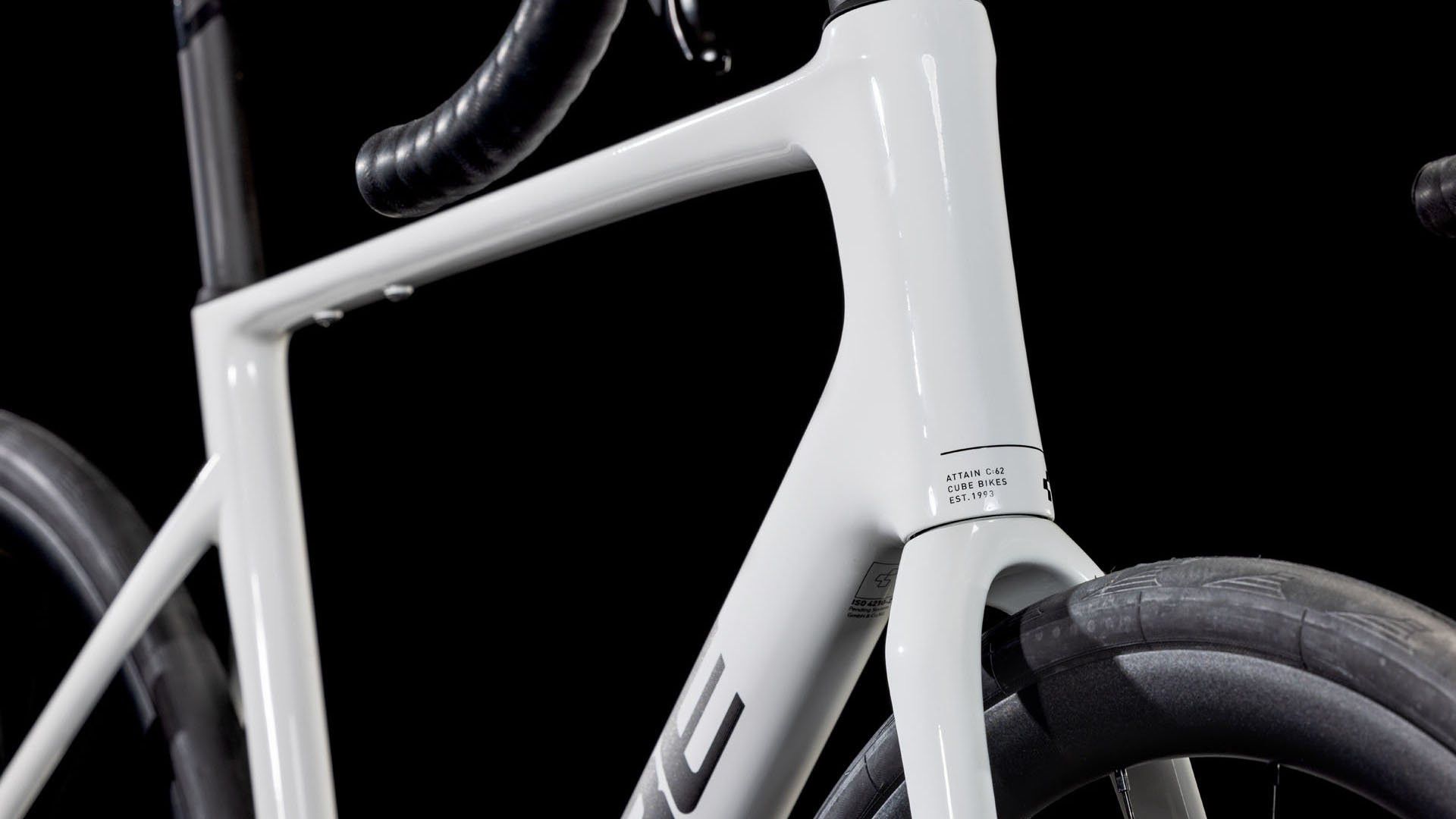 Cube Attain C:62 SLX Road Bike Shimano 105 Di2 12S 700 mm Cotton