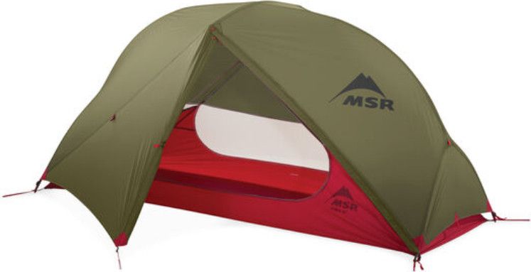 MSR Hubba NX Solo Green 1-Person Tent | Alltricks.com