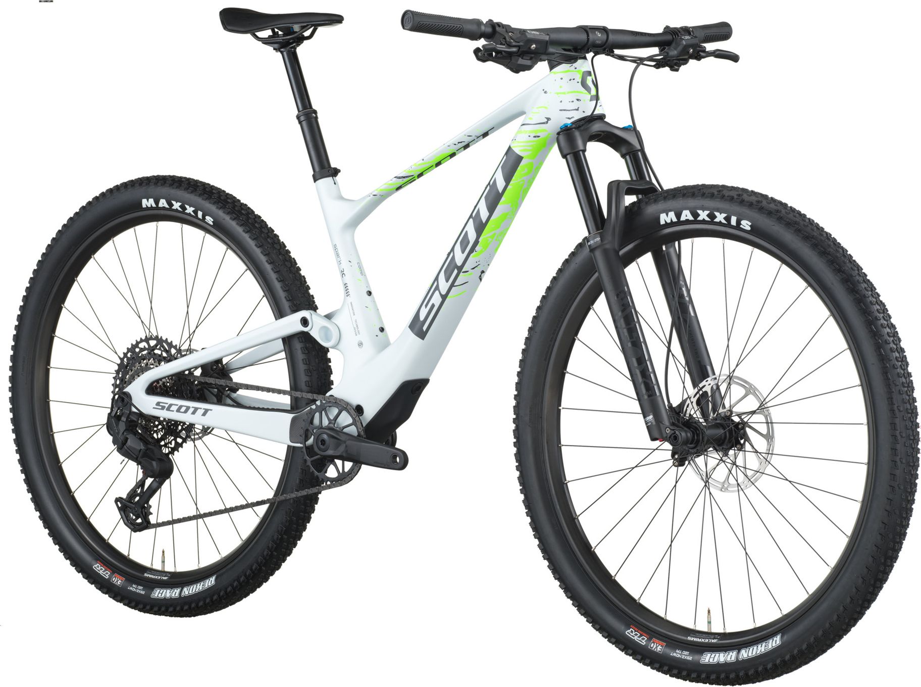 Scott Spark RC Comp Sram 70 T-Type 12V 29'' White 2025 All
