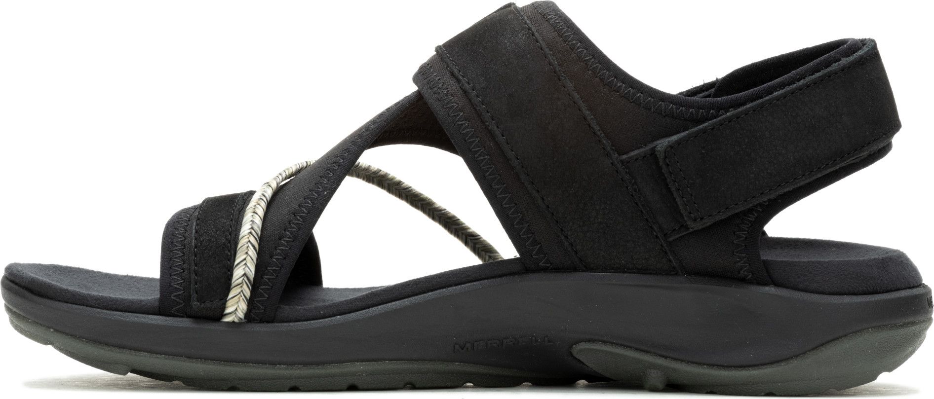 Merrell Black Sandals Versatile Outdoor Comfort merrell-womens-harbor-post-  main image 3