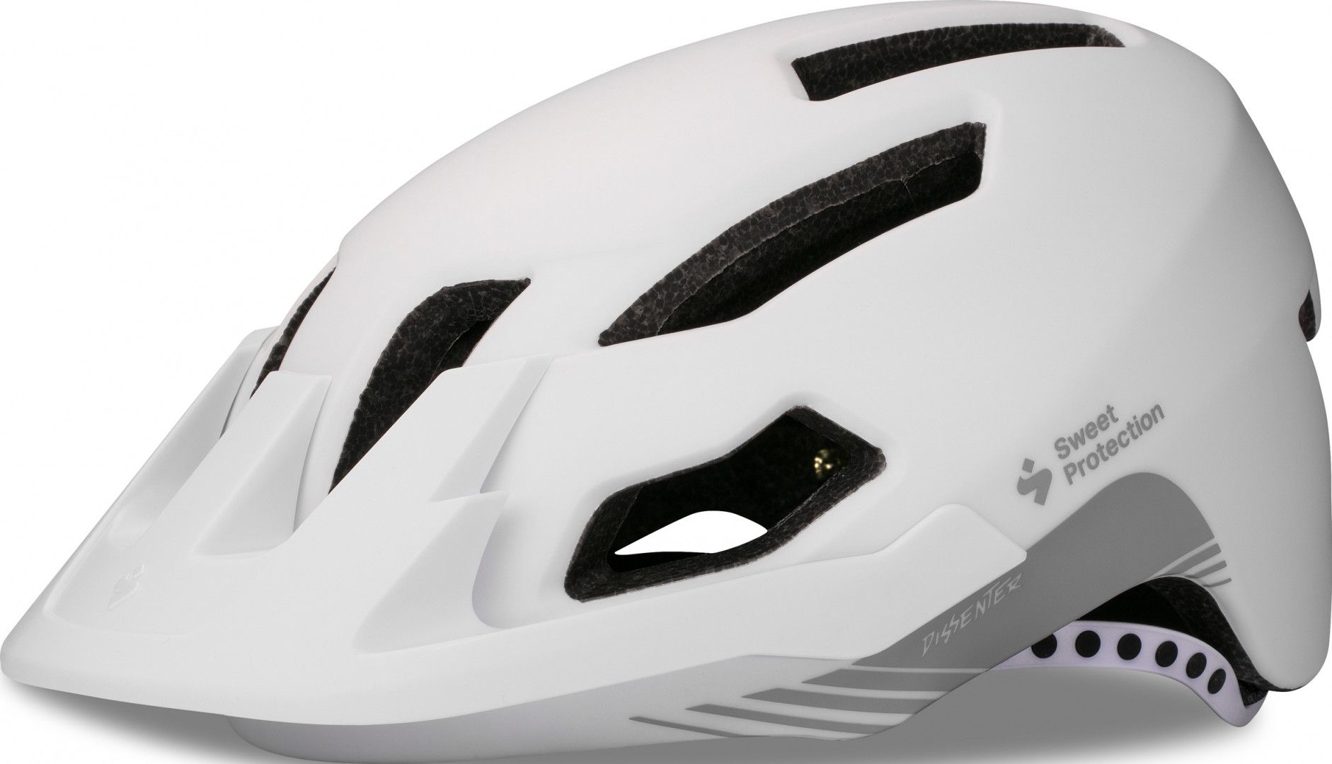 Sweet Protection Dissenter Matte White Helmet Alltricks