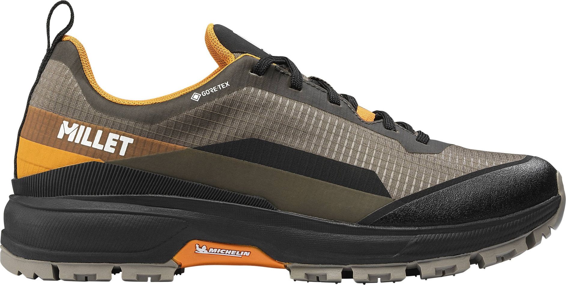 MILLET GORE-TEX トレッキングシューズ27.7cm Millet Wanaka Gore-Tex Hiking Shoes Green/Orange | Alltricks.com