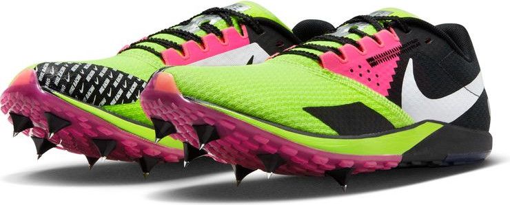 Nike Zoom XC 6 Black Yellow Pink Track &amp; Field Shoes