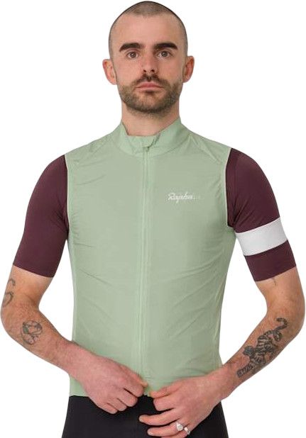 Men's Rapha Core Green/White Vest | Alltricks.com