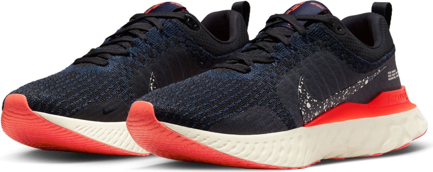 Epic react flyknit 3 black best sale