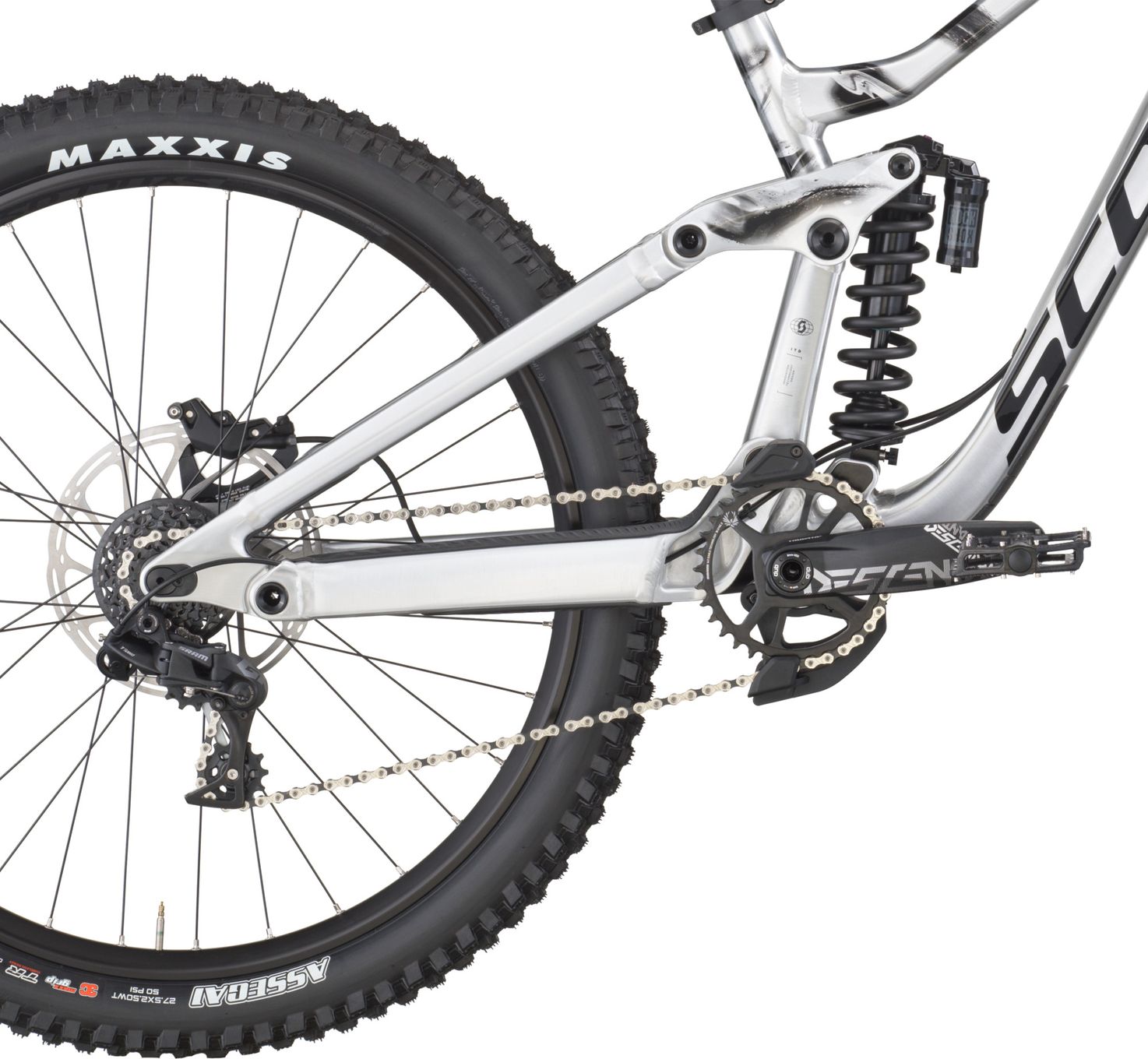 Scott Gambler 20 Full Suspension MTB Sram 7S 29/27.5'' Silver 2026