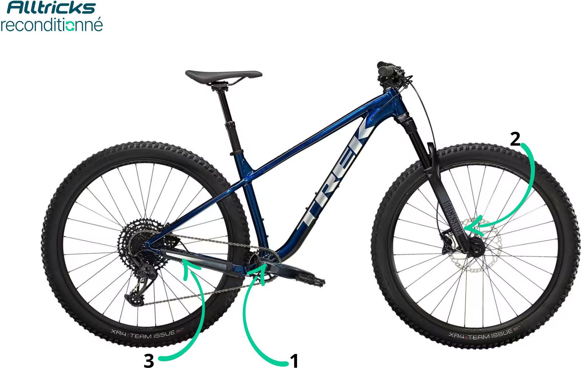 Hardtail MTB Trek Roscoe 8 Sram GX/NX Eagle 12S 29