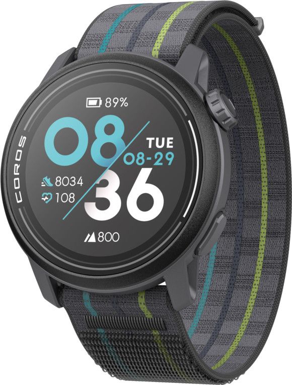 Reloj GPS Coros Pace 3 Correa de nylon negra